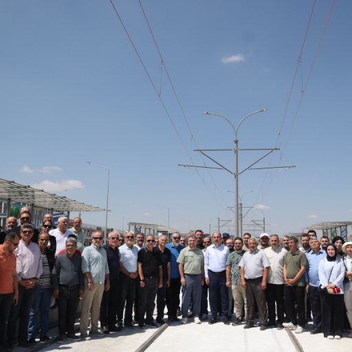 Başkan Altay'dan raylı sistem incelemesi